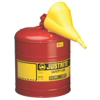 5 Gauge Red Type 1 Safety Can With F 7150110 by Justrite Manufacturing