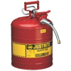 5 Gal Red Type 2 Safety Can 7250120 by Justrite Manufacturing