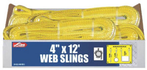 4 Inch By 12 Foot 2Ply Flat Poly Sling 20-EE2-9804X12 by S Line Best Price