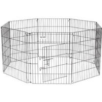 30 Inch Black Ult Ex Pen/Door 1235-UXP30-BK by Precision Pet Products Best Price