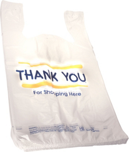 Quickmate Flat T Shirt Bag Thank You 8023997 by Hilex Poly Best Price