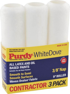 9 By 3/8 Inch White Dove Roller Cover 140863000 by Purdy Best Price