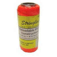 1/8# 135 Foot orange Nylon Twisted Construction Line 35006 by Stringliner Best Price