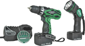 14 V Drill Cordless Kit DS14DVF3 by Hitachi Koki Power Tools Best Price