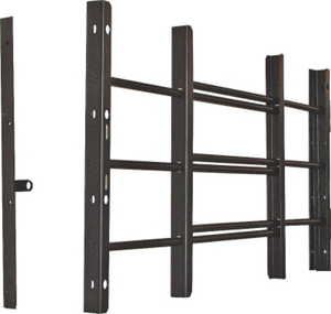 PP Spag 3Bar Blk Window Guard Pp-Spag 93013 by Grisham Best Price