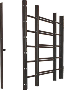 PP Spag 5Bar Blck Window Guard Pp-Spag 95015 by Grisham Best Price