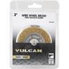 Vulcan Wheel Brush 1/4 Inch Shnk 3 Inch Cours 321901OR by Vulcan