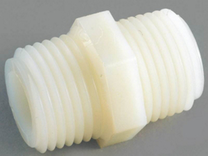 3/8 Inch Male Pipe Thread Hex Pipe Nipple 53622-06 by Anderson Metal Best Price