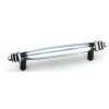 Kama Concentric Circles Cabinet Pull Antique Silver 23160 by Laurey