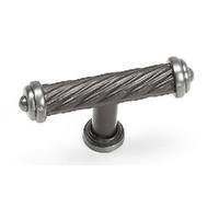 Capri Cabinet T Knob Antique Pewter 57806 by Laurey Best Price