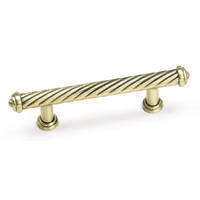 Capri Cabinet Pull Satin Brass 57904 by Laurey Best Price