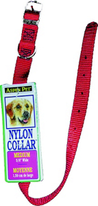 18 By 5/8 Inch Nylon Red Collar 15506 by Aspen Pet Best Price