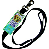 Lead Nylon 1 Inch By 4 Foot Single Black 20010 by Aspen Pet