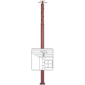 Extend O Post 1 Ft 0 Inch 1 Ft 4 Inch Adjustable Jackpost JP16 by Marshall Stamping Best Price