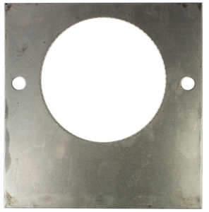 End Plate W/Hole Trench Drain 6EPSWH by Marshall Stamping Best Price