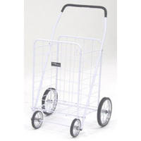 White Jumbo Shopping Cart NTC001WH by Narita Trading Best Price