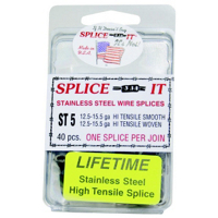 Splice It Stainless Steel Fence Splices ST5 by New Farm Products