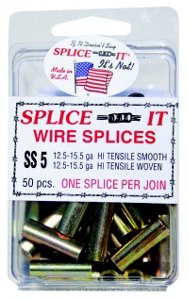 Splice It Hi Tensile Fence Splice It SS5 by New Farm Products Best Price