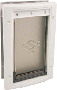 Freedom Plastic Pet Door White Large HPA11-10968 by Radio Systems Best Price