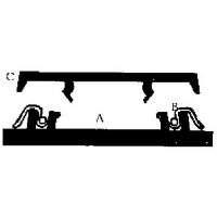 1 1/2 Inch By 8 Ft Black Screen Base BASE18 by Screen Tight Best Price