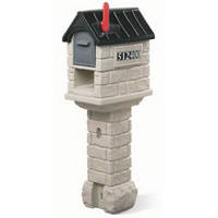 Stone Hill Mailbox/Post 512400 by Step2 Best Price