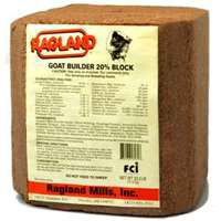 Goat Builder 20 Percent Block 13131 by Ragland Mills Best Price
