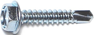 #10 By 1 Inch Self Drilling Hex Head Washer Screws 10280 by Midwest Best Price