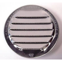 4 Inch Round Mill Finish Aluminum Screen Louver RL-100 3 by Maurice Franklin Best Price