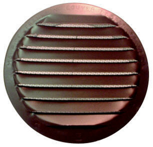 4 Inch Brown Mini Louver RLB-100 4 by Maurice Franklin Best Price