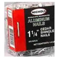 400 Pack Aluminum Shingle Nail 2KDAXB by Nichols Wire Best Price