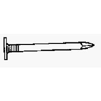 1/4 Pounds 2 Inch Aluminum Plain Shank Siding Nails 123 by Nichols Wire Best Price