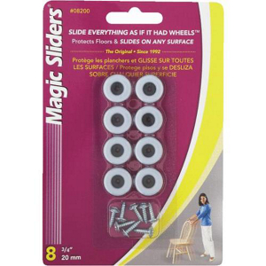 Magic Sliders 20 Mm Round Magic Slider With Screws 08200 by Magic Sliders Best Price