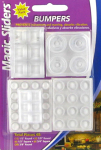 Magic Sliders Clear Bumpers 48 Piece Value Pack of Clear Bumpers 78977 by Magic Sliders Best Price