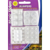 Magic Sliders Clear Bumpers 48 Piece Value Pack of Clear Bumpers 78977 by Magic Sliders
