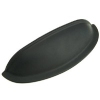 3 Inch Flat Black Cup Cabinet Pull CP-3FB by Qmi