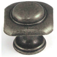 1 1/4 Inch Antique Pewter Class Cabinet Knob SD43-842 by Siro Designs Best Price
