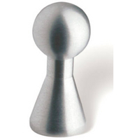 0.45 Inch Round Cabinet Knob Fine Brushed Stainless Steel SD44-168 by Siro Designs Best Price