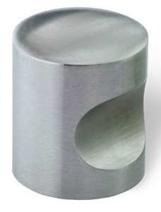 1 Inch Brushed Stainless Steel Cabinet Knob SD44-172 by Siro Designs Best Price