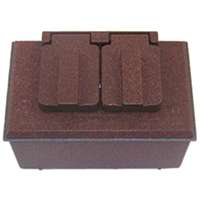 Duplex Outlet Kit W/Cover Brnz KDHBRB by Greenfield Industries Best Price