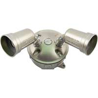 Round Lamp Kit W/Cover Nickel KF3RBSN by Greenfield Industries Best Price