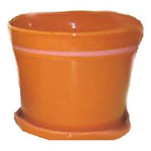 5 Inches Org Deboss Planter TRVDCP1 by Baum Essex Manufactuering Best Price