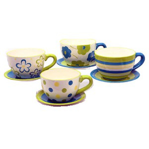 Medium Tea Blue Planter TRV2B by Baum Essex Manufactuering Best Price