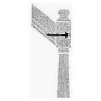 Rail and Post Bolt HW9515000W by BW Creative Wood Industries Best Price