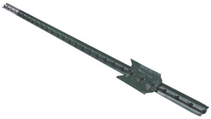 6 Foot By 1 1/4 Inch Green T Post Without Clip TP125PGN060 by CMC Steel Southern Post Best Price