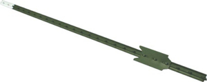 7 Foot Tee Fence Post Green TP125PGN070 by CMC Steel Southern Post Best Price