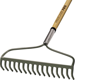 Mintcraft Pro Bow Rake 16 Tine Pro Wood Handle 33240 R16AMX by Mintcraft Pro Best Price