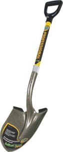 Mintcraft Pro D Handle Round Point Shovel Pro Fiberglass 33253 PRY-F by Mintcraft Pro Best Price
