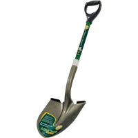 Mintcraft Garden D Handle Round Point Shovel Fiberglass 33264-PRY-FV by Mintcraft
