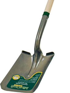 Mintcraft Garden Shovel Long Handle Square Point Wood Handle 33270 PCL by Mintcraft Best Price