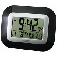 Atomic Wall Clock Digital WT-8005U-B by La Crosse Technology Best Price
